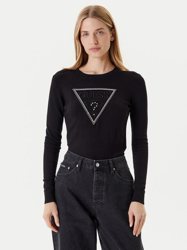Womens guess rhinestone logo - guess,
