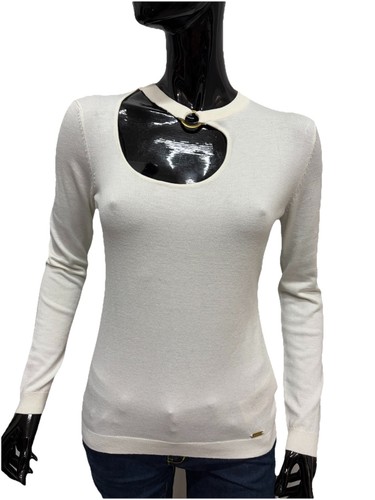 Maglia donna guess bianca - maglia,