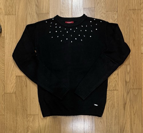 Maglione guess con cristalli - guess,